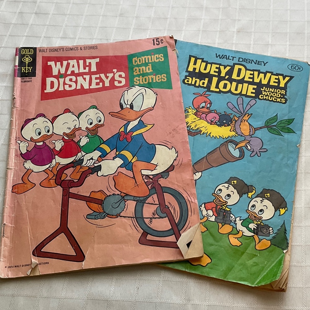 Walt Disney's Vintage Comic Book Set